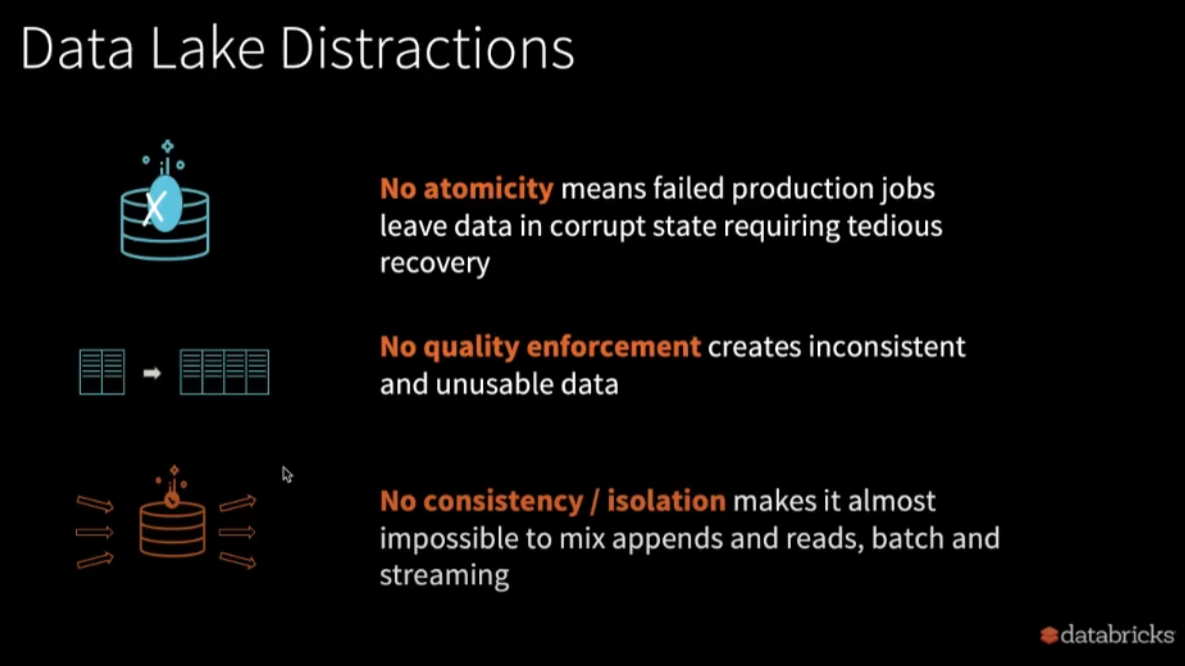 data lake distractions